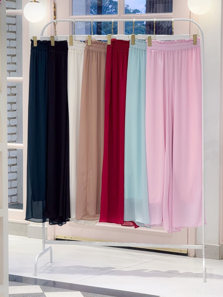  Pink Aura Chiffon Pants 
