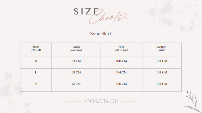 Beige Zyne Skirt  