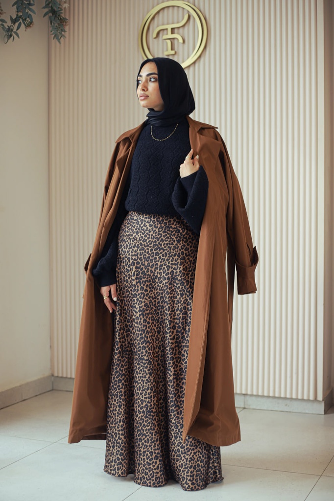Copper Vague Girl Coat