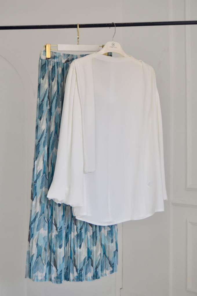 Offwhite Louvre Blouse