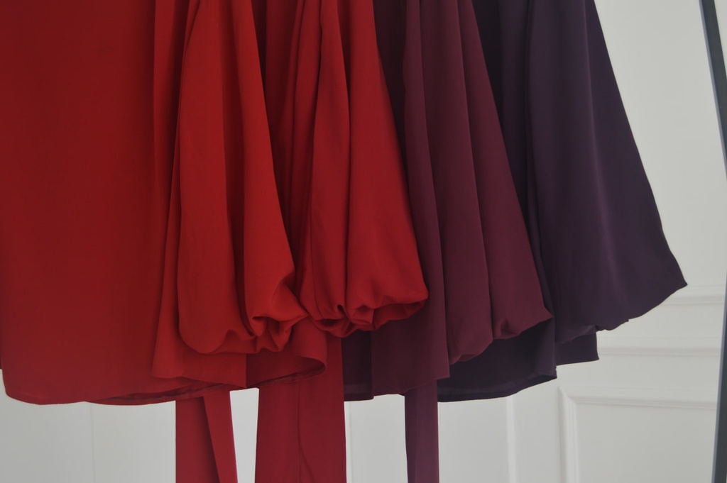 Red Louvre Blouse