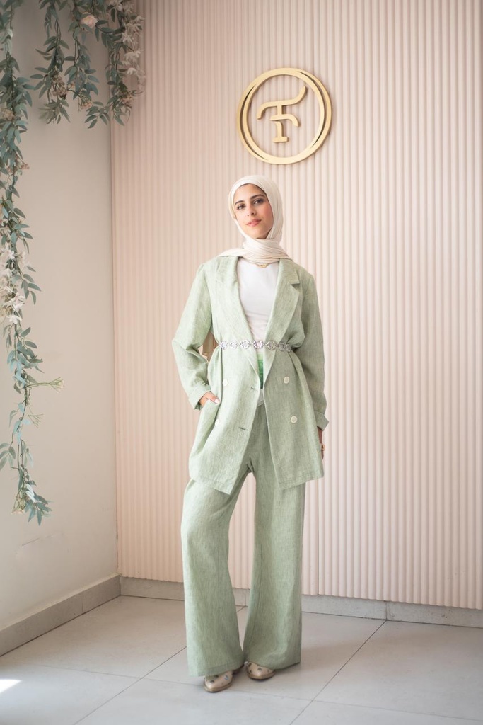 Sage Offbeat Blazer 