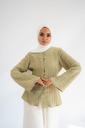 Olive Confetti Blouse