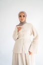Beige Confetti Blouse   