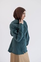 Teal Confetti Blouse  