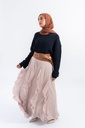 Beige Muse Skirt  