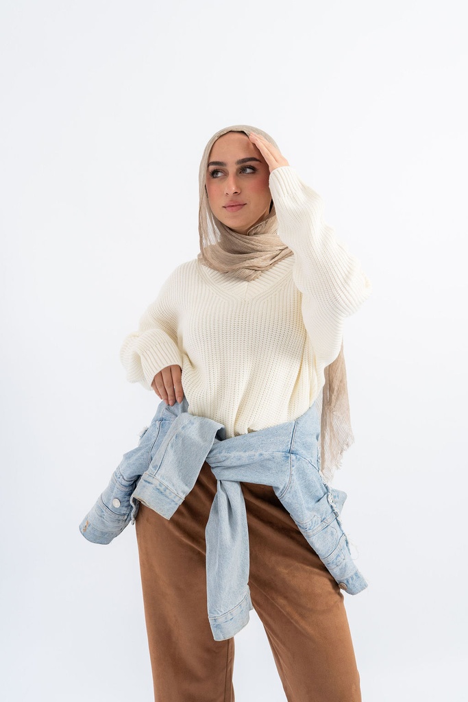 Crème Malibu Pullover 