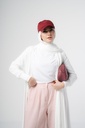 Peach Office Pants   