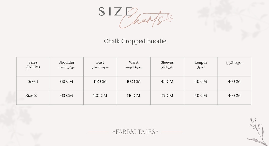 Chalk Cropped hoodie
