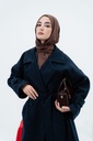 Navy Rue Trench Coat