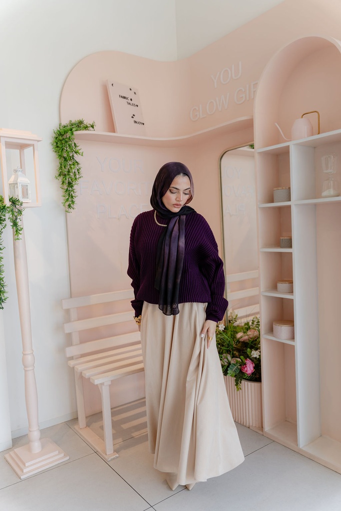 Beige Moorea Skirt   