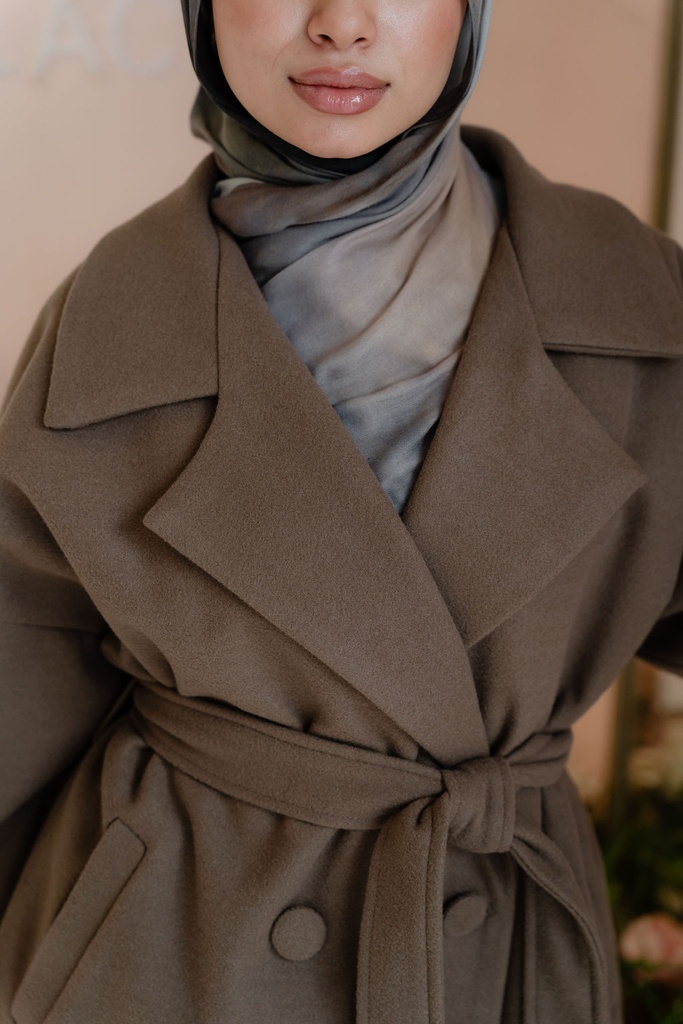 Hardwood Rue Trench Coat