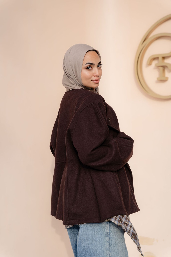 Eggplant Kindah Jacket  