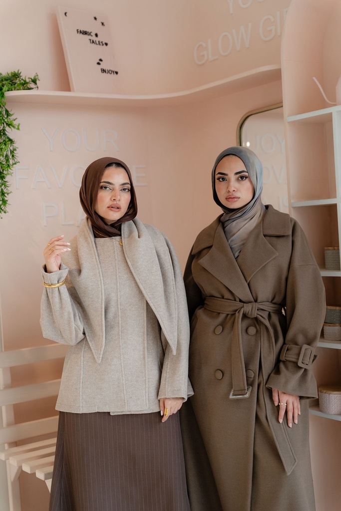 Beige Kindah Jacket   