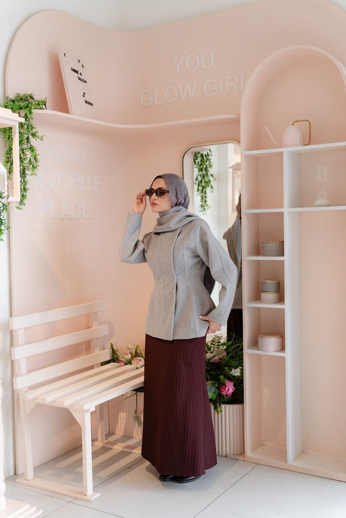 Grey Kindah Jacket     