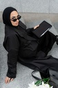 Black Crete Coat