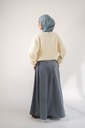 Dusty Blue Moorea Skirt    