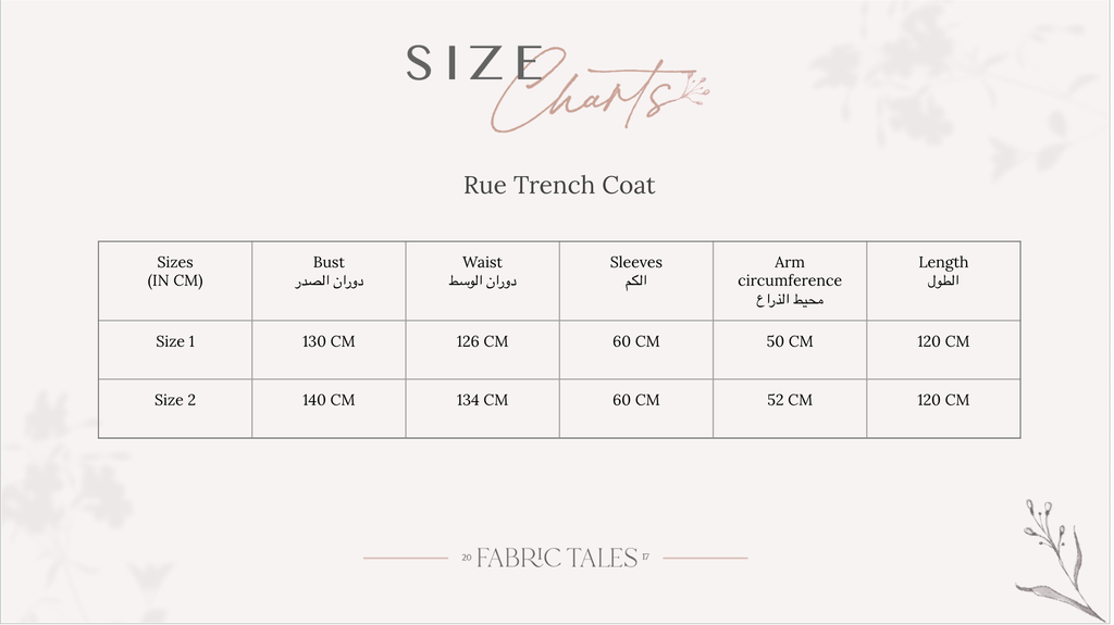 Forest Rue Trench Coat