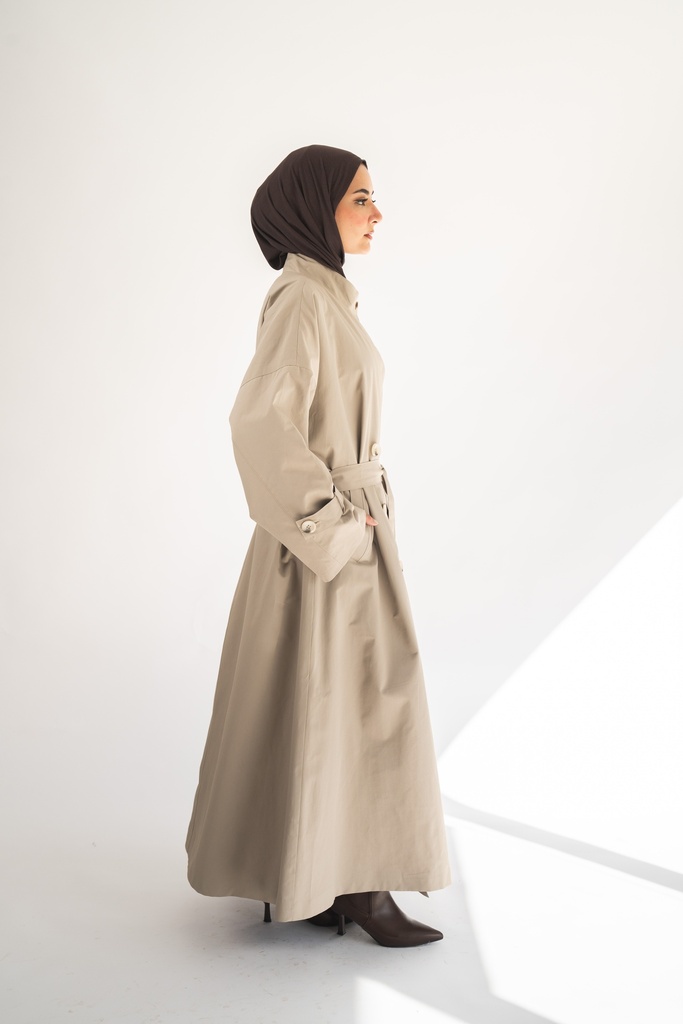 Mushroom Crete Coat 