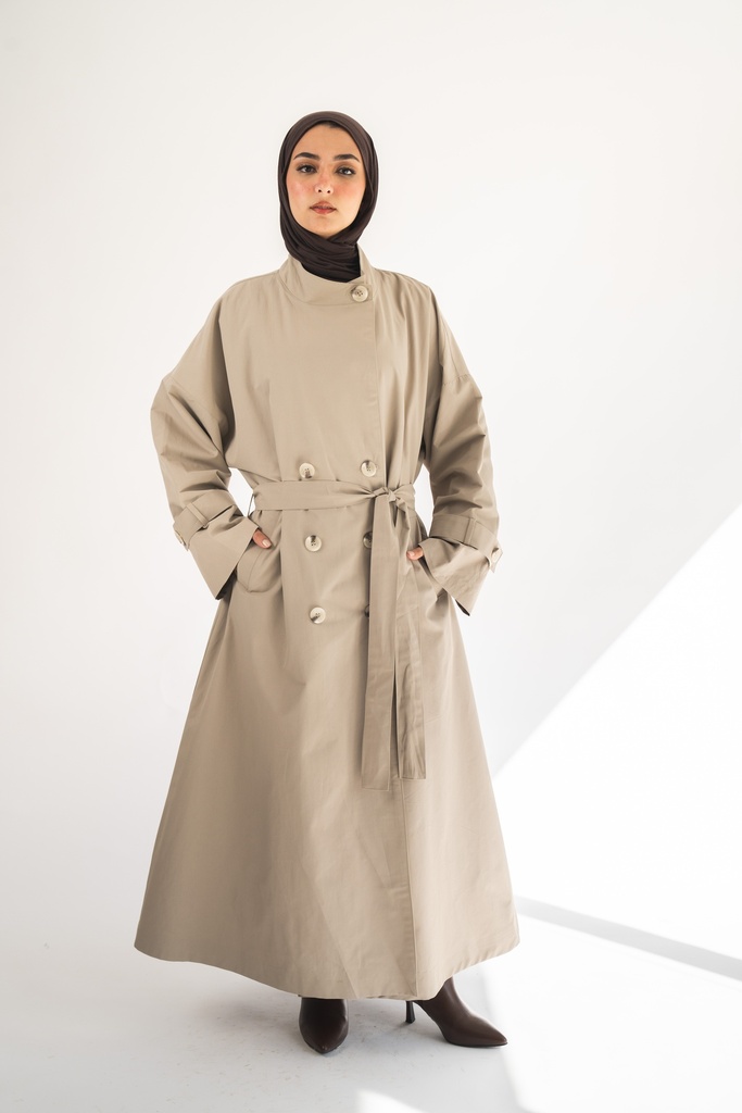 Mushroom Crete Coat 
