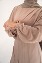 Mocha Solana Blouse    