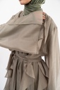 Greige Aleppo Kaftan   