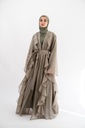Greige Aleppo Kaftan   