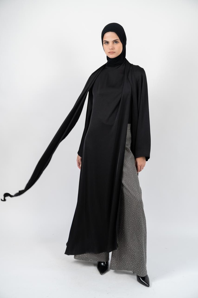 Black Beisan Kimono  