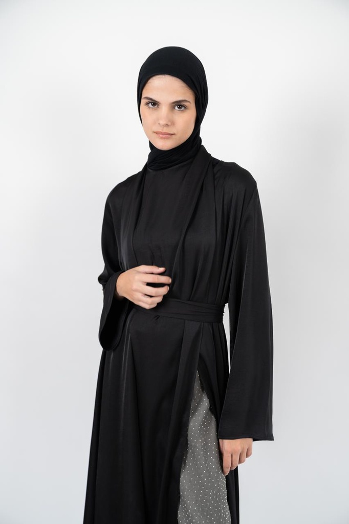 Black Beisan Kimono  
