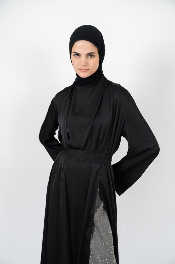 Black Beisan Kimono  