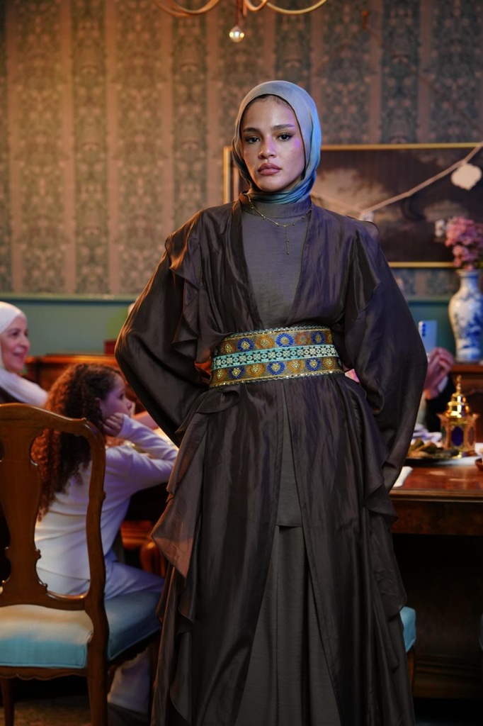 Chocolate Aleppo Kaftan  