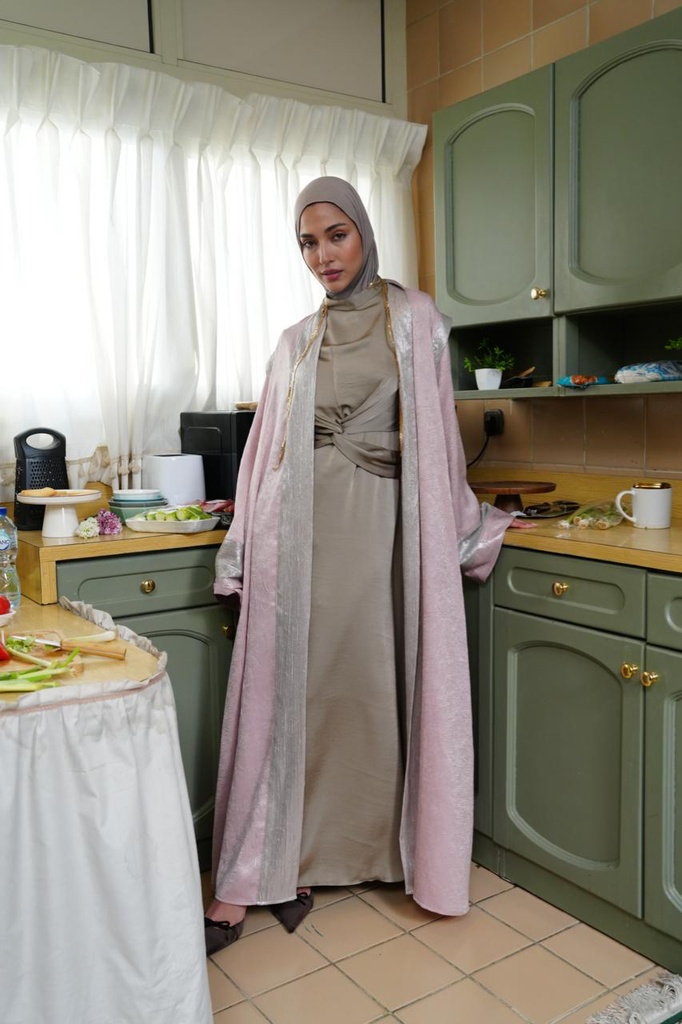 Blush Aden Kaftan  