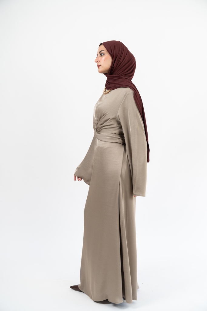 Sand Sicily Dress  