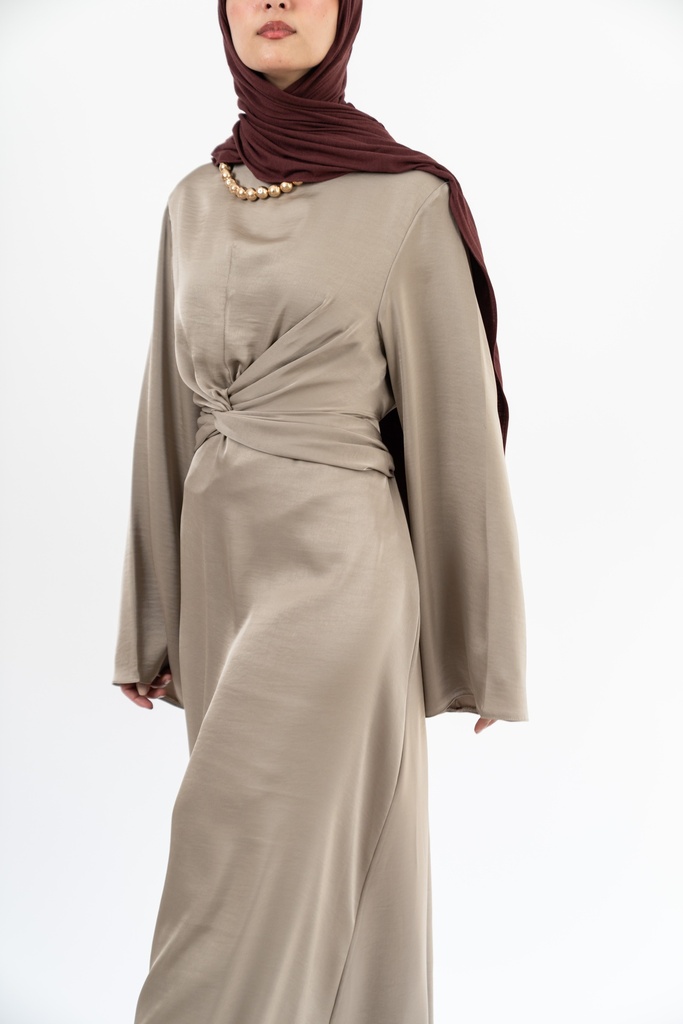 Sand Sicily Dress  