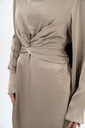 Sand Sicily Dress  