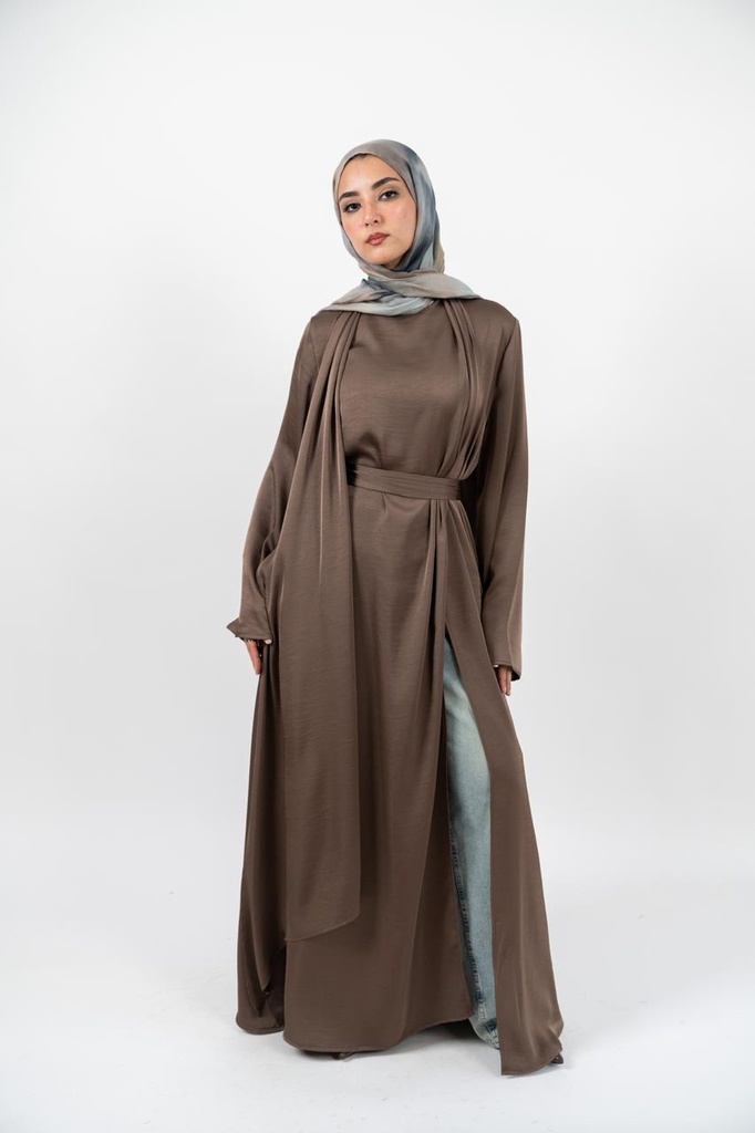 Mocha Beisan Kimono   