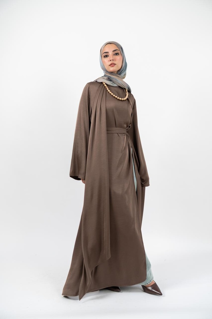 Mocha Beisan Kimono   