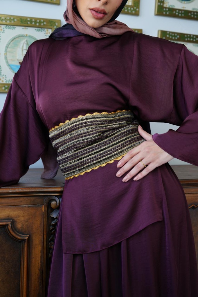 Berry Liwa Blouse  