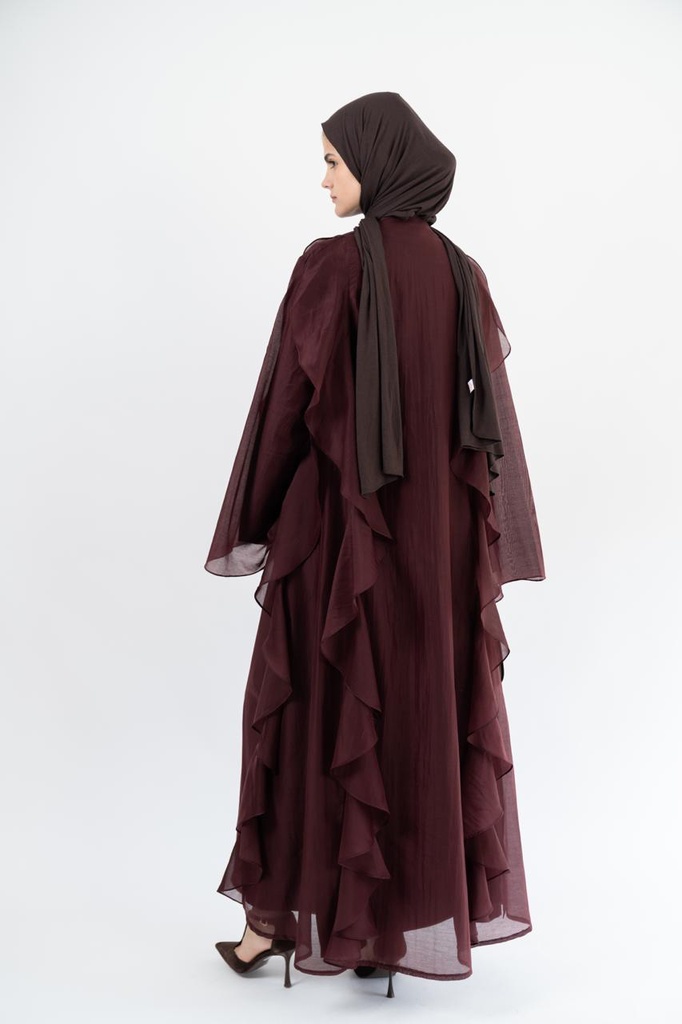 Plum Aleppo Kaftan  