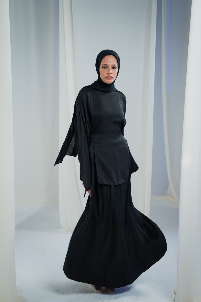 Black Tyma Skirt  