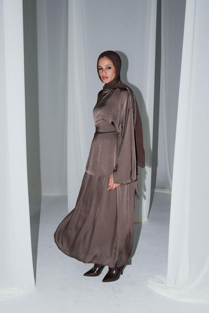 Mocha Tyma Skirt 