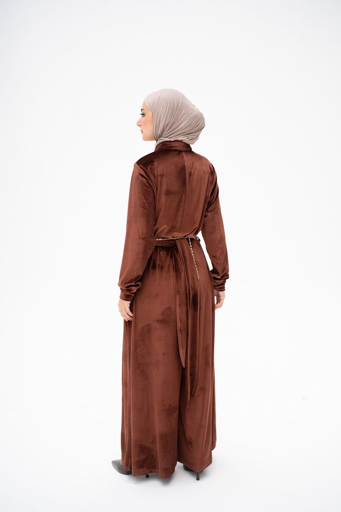 Chocolate Hail Jumpsuit  