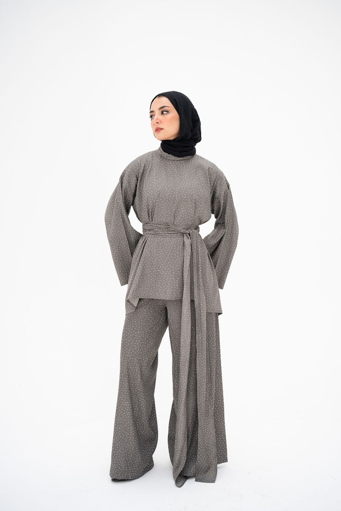 Smoke Abha Blouse  