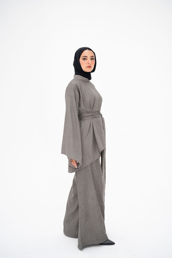 Smoke Abha Blouse  