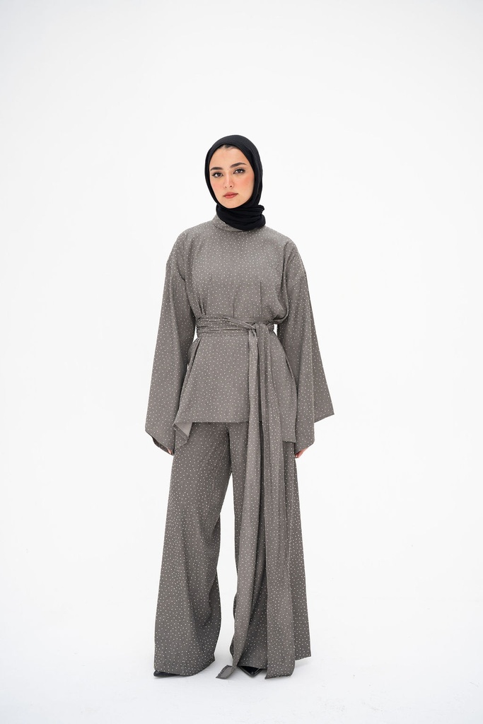 Smoke Abha Blouse  