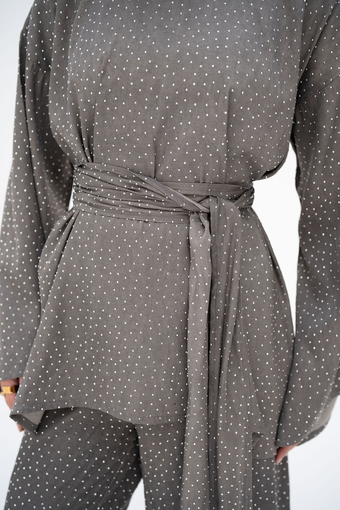 Smoke Abha Blouse  
