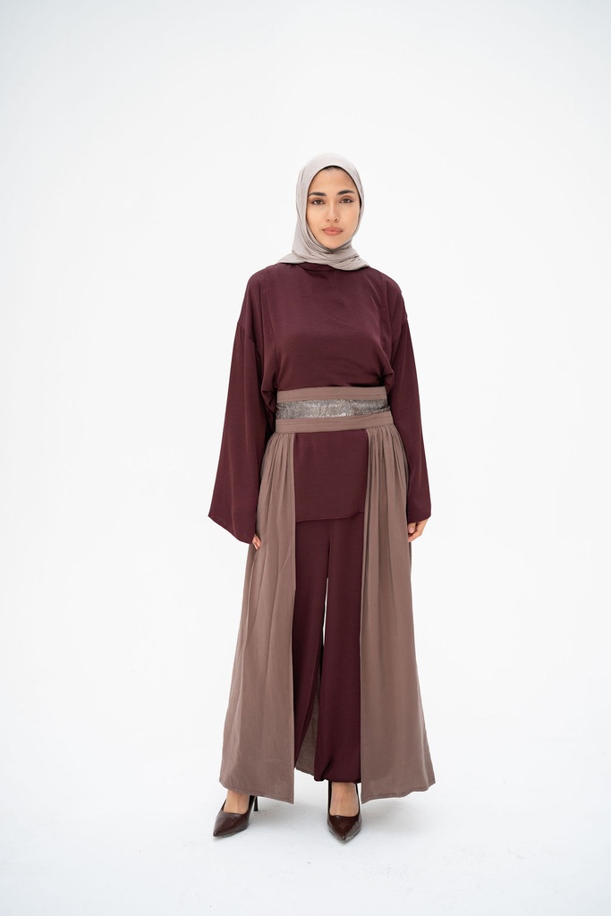 Mocha Ronda Skirt 