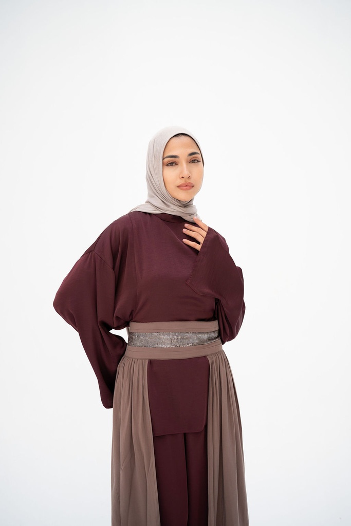 Mocha Ronda Skirt 