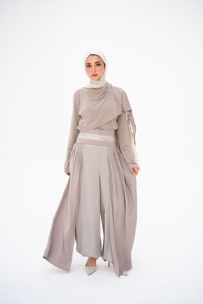 Greige Ronda Skirt