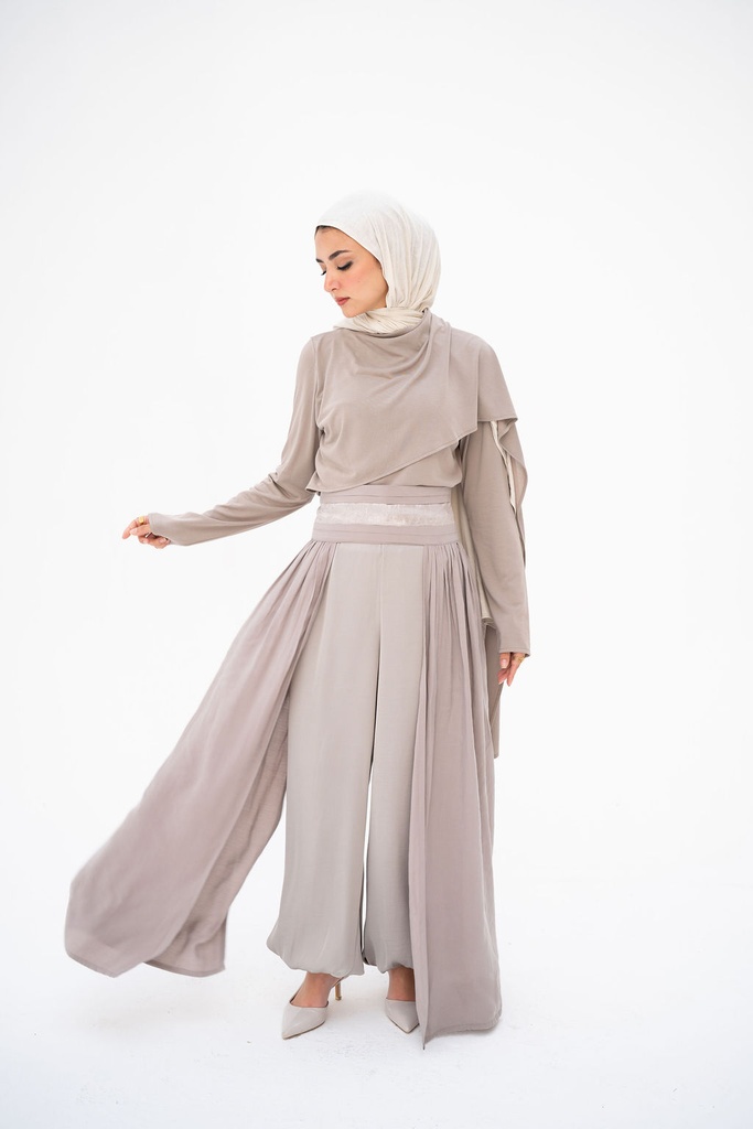 Greige Ronda Skirt
